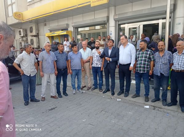 CHP heyeti Birecik postanesini ziyaret ederek  sorunları dinledi