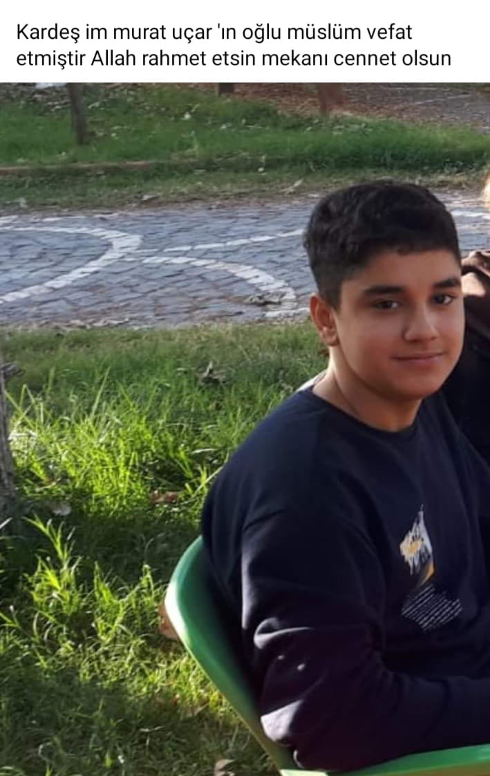 Binadan Düşen 13 Yaşındaki Müslüm Oğul Hayatını Kaybetti.