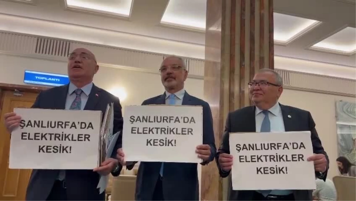 Milletvekilleri Elektrik Kesintilerine Tepki Gösterdi
