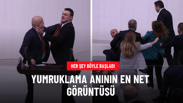 Alpay Özalan’ın Ahmet Şık’ı yumrukladığı anın en net görüntüsü