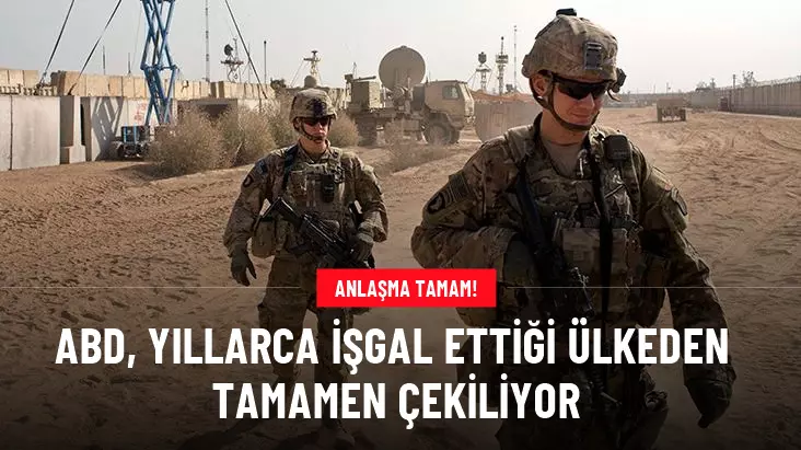 Anlaşmaya varıldı! Amerikan askerleri, 2 yıl içinde Irak’tan çekilecek