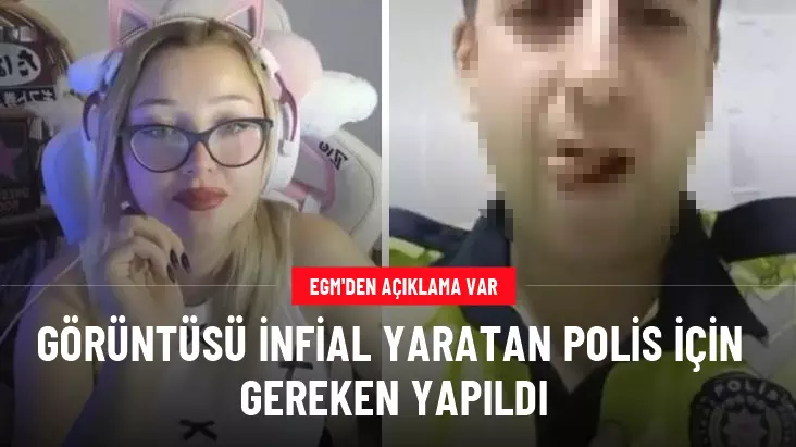 Görüntüleri infial yaratan polis memur açığa alındı